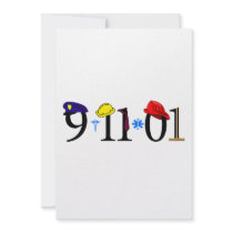 9-11-01 - Remember Personalized Invite