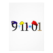 9-11-01 - Remember Personalized Invite