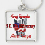 9-11 10th Anniversary Commemorative Key Chains