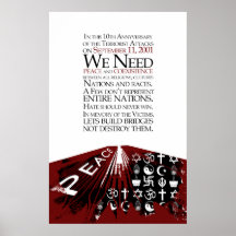 9/11  10th Anniversary Print