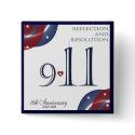 9-11 10th Anniversary Reflection & Resolution Butt buttons