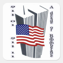 9-11 10th Anniversary Remembrance Stickers