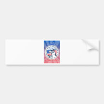 9-11 American Eagle Flag and Twin Tower WTC Bumper Sticker