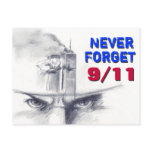 9/11 "America's Anger" postcard