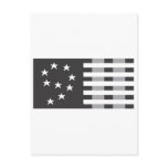 9-11 Commemorative Logo Black and White Post Cards