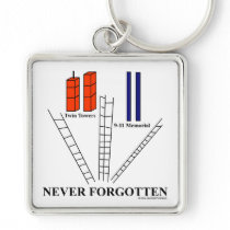 9/11 Commemorative Never Forgotten Key Chains