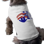 9-11 Eagle Head World Trade Center American Flag Pet Shirt