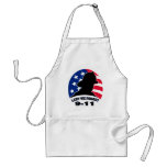9-11 fireman firefighter american flag apron