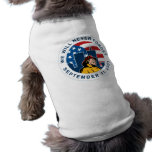 9-11 fireman firefighter american flag twin tower pet t shirt