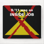 9/11 Inside Job Mousepad - Colour