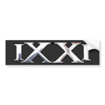 9/11 (IXXI) memorial sticker bumper stickers