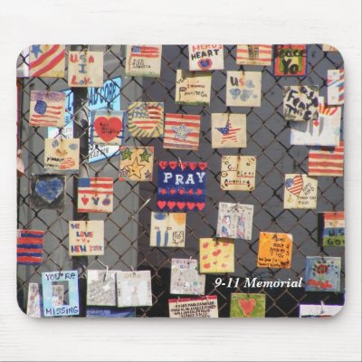 9-11 Memorial Mousepad by ButtonUp