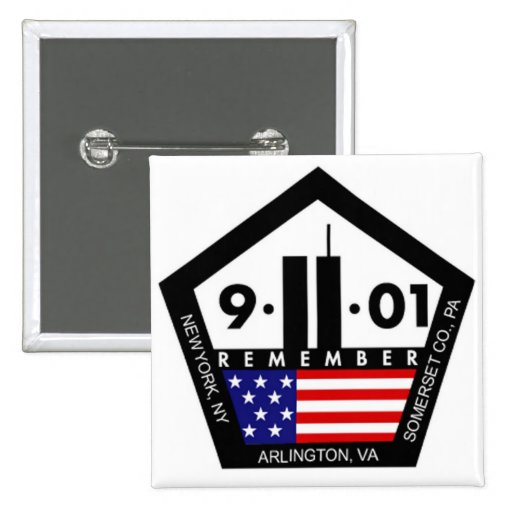 9 11 Never Forget, Always Remember Pin