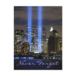 9 11 Never Forget, Always Remember Post Cards