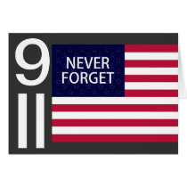 9 11 NEVER FORGET CARDS