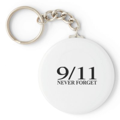 9/11 Never Forget Key Chain by worldsfair