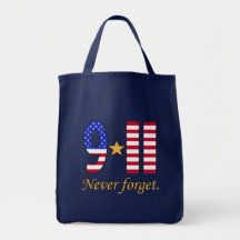9-11 Never Forget Products Bags