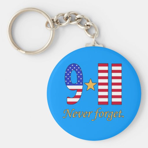 9-11 Never Forget Products Keychains