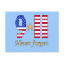 9-11 Never Forget Products Post Cards