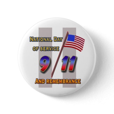9-11 Service and Remembrance button by Trish2323