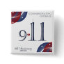 9-11 Tenth Anniversary Commemorating Courage Butto