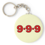 9-9-9: September 9th, 2009 keychains