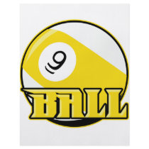 9 Ball Flyer Design