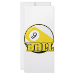 9 Ball rack cards