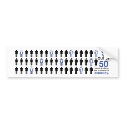 9 out of 50 Bumper Sticker by hobble