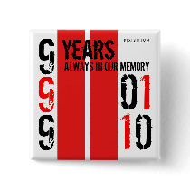 9 Years 911 Square Button 1