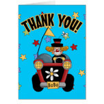 9th Brthday Clown Card