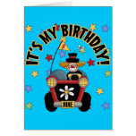 9th Brthday Clown Greeting Cards
