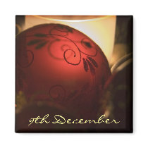 9th December • Bauble • Magnet