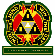 9th Psychological Operations Battalion DUI Photo Cutouts