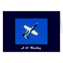A10 Ver 2, A 10  Warthog Greeting Cards
