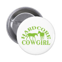 A262 hardcore cowgirl lime green pins