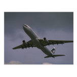 A330 airbus, Cathay Pacific airliner Post Cards