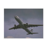 A330 airbus, Cathay Pacific airliner Post Cards