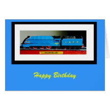 a4 mallard rb, Happy Birthday Greeting Card