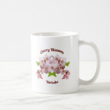 A56 Cherry Blossom Bride Teacup Mugs