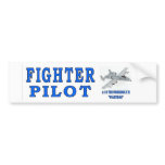 A-10 THUNDERBOLT II FIGHTER PILOT bumper stickers