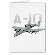 A-10 Thunderbolt II Greeting Card