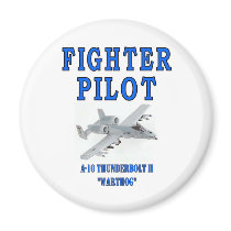 A-10 THUNDERBOLT II warthog Refrigerator Magnets