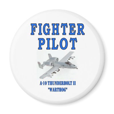 A-10 THUNDERBOLT II warthog Refrigerator Magnets by ALMOUNT