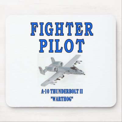 A-10 THUNDERBOLT II warthog Mouse Pads by ALMOUNT