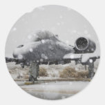A-10 THUNDERBOLT ROUND STICKERS