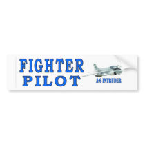 A-6 NTRUDER FIGHTER PILOT BUMPER STICKER