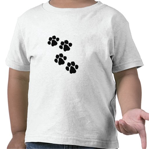 A Animal Paw Prints T-shirt