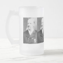 A. B. Beers Frosted Mug
