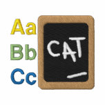 A-b-c Cat embroidered shirts